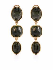 Goossens boucles d'oreilles Cabochons clips - Vert