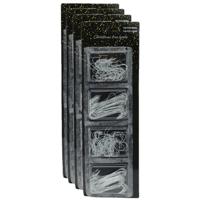 Kerstbalhaakjes - 600x - zilver - 7 en 10 cm - kerstballen ophangen haakjes