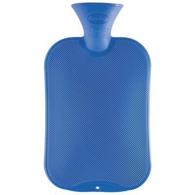 Warmwater kruik - 2 liter - blauw - winter kruiken