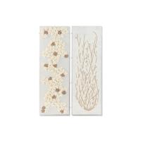 Acryl schilderij Home ESPRIT Papier 40 X 5 X 120 CM (2 Stuks)