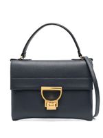 Coccinelle mini sac Arlettis en cuir - Bleu