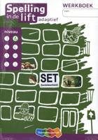 Spelling in de lift adaptief - werkboekjes niveau 8 (set van 5) (Paperback)