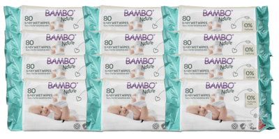 Bambo Nature Babydoekjes Multiverpakking