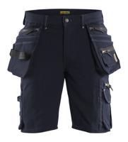 Blåkläder Short 4-weg stretch X1900 19881644 | Donker marineblauw/Zwart | Maat 46 - 7330509687642