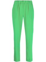 P.A.R.O.S.H. pantalon court à coupe sarouel - Vert