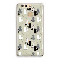 Katten: Huawei P9 Transparant Hoesje