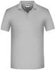 James & Nicholson JN874 Men´s Bio Workwear Polo - Grey-Heather - 6XL