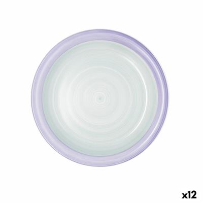 Dinerbord Quid Kaleido Groen Paars Keramisch 27 cm (12 Stuks)