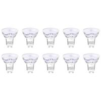 Sygonix SY-5239524 LED-lamp Energielabel E (A - G) GU10 2.4 W = 35 W Warmwit (Ø x h) 50 mm x 54 mm Niet dimbaar 10 stuk(s) - thumbnail