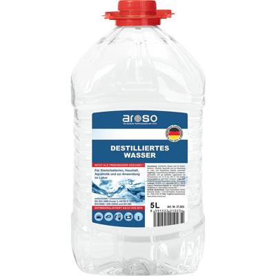 aroso 21023 AROSO Destilliertes Wasser 5.0 Liter Gedestilleerd water