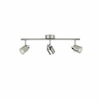 Plafondlamp Philips Foco Zilverkleurig Metaal 10 x 49 x 15,5 cm GU10 3