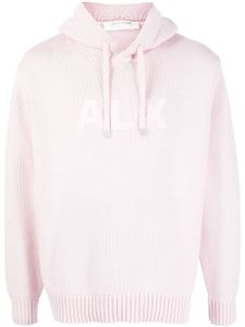 1017 ALYX 9SM hoodie en maille à logo imprimé - Rose