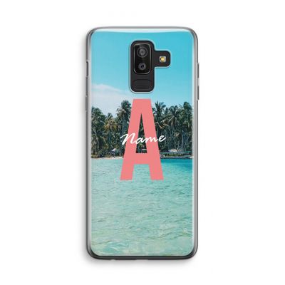 Pacific Dream: Samsung Galaxy J8 (2018) Transparant Hoesje