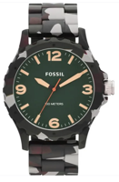 Horlogeband Fossil JR1462 Kunststof/Plastic Multicolor 22mm