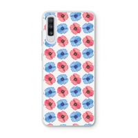 Klaproosjes: Samsung Galaxy A70 Transparant Hoesje