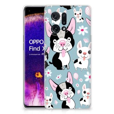 OPPO Find X5 | TPU Hoesje | Hondjes