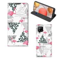 Samsung Galaxy A42 | Hoesje maken | Flamingo Triangle