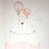 Kinderen kamer ballon Flamingo cartoon muur stickers kleuterschool vroege onderwijs Center decoratie schilderen (ballon)