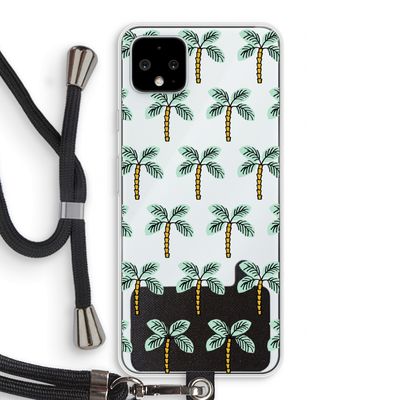 Paradise: Pixel 4 XL Transparant Hoesje met koord