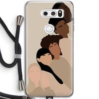 Sweet creatures: LG V30 Transparant Hoesje met koord