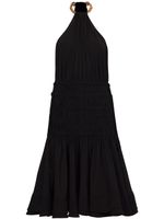 Proenza Schouler robe froncée à dos nu - Noir