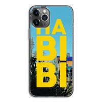Habibi Majorelle : iPhone 11 Pro Transparant Hoesje