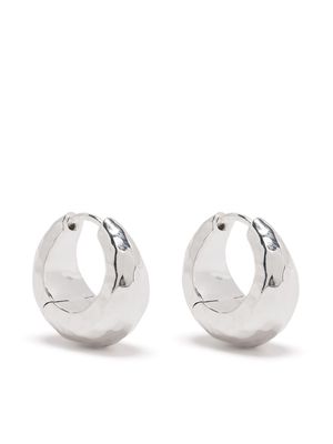 DOWER AND HALL anneaux à design épais - Argent
