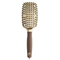Olivia Garden Flex Boar&Nylon Bristles Gold&Brown Brush Ø25mm Olivia Garden Flex Boar&Nylon Bristles Gold&Brown Brush Ø25mm