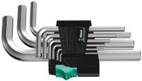 Wera 950/9 SM N Stifsleutelset, metrisch, verchroomd, 9 -delig - 1 stuk(s) - 05021406001 - thumbnail