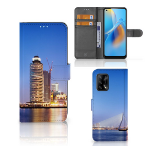 OPPO A74 4G Flip Cover Rotterdam