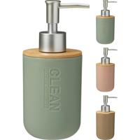 Zeepdispenser 300ml kunststof pastel