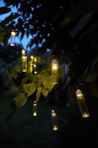 Luxform SOLAR 1X STRINGLIGHT MONTE GORDO Buitengebruik hangverlichting LED Transparant