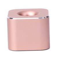 Creatieve metalen potlood houders één sleuf pen stand Office containers organisator (Rose goud)