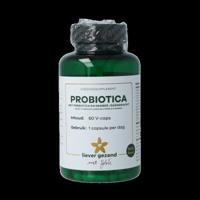 Liever Gezond Probiotica met prebiotica gember 60 Vegetarische capsules