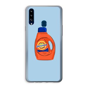 Ultra Sensitive: Samsung Galaxy A20s Transparant Hoesje