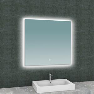 Wiesbaden Soul LED Badkamerspiegel 80x80cm - Dimbaar met Verwarming