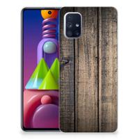 Samsung Galaxy M51 | Bumper Hoesje | Steigerhout