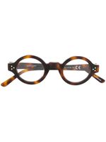 Epos lunettes de vue à monture ronde - Marron