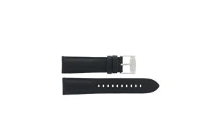 Horlogeband Fossil BQ2228 Leder Zwart 22mm