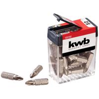 kwb 120192 Kruis-bit PZ 2 Staal 25 stuk(s) - thumbnail