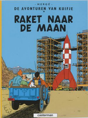 Hergé De avonturen van Kuifje 15   Raket naar de maan