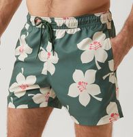 Bjorn Borg Zwemshort Sylvester Palms groen-wit