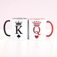 Mok King en Queen (set van 2)