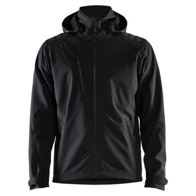 Blåkläder 4749 Softshell jack - zwart/zwart maat L