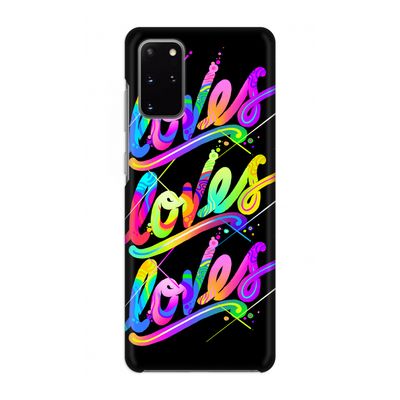Loves: Volledig geprint Samsung Galaxy S20 Plus Hoesje