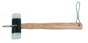 Bahco Hamer | met metalen draadlus | houten greep | nylon kop | 35 mm | 490 g - TAH3625W-35