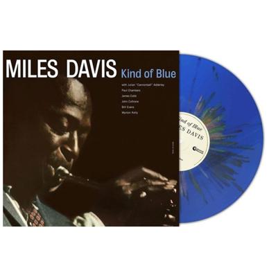 Miles Davis - Kind Of Blue (Blauw Splatter) (LP)