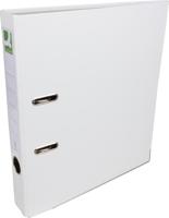 Q-CONNECT ordner, voor ft A4, uit PP en papier, met beschermrand, rug van 5 cm, wit