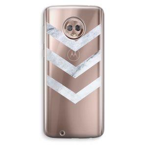 Marmeren pijlen: Motorola Moto G6 Transparant Hoesje