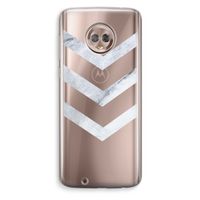 Marmeren pijlen: Motorola Moto G6 Transparant Hoesje